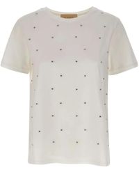 Kaos - T-Shirt Con Decorazione - Lyst