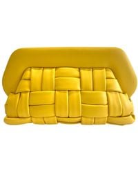 THEMOIRÈ - Borsa "Bios Weaved Vegan Big" Gialla - Lyst
