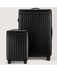 Carl Friedrik - Large Check-In And Carry-On Luggage Set- Hard Case Lightweight Polycarbonate - Lyst