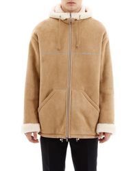 Prada Shearling Coat - Multicolour