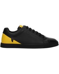 mens black fendi trainers