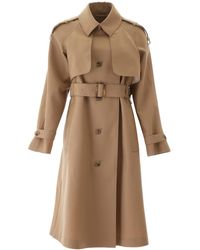 Golden Goose Deluxe Brand Serenity Long Trench - Natural