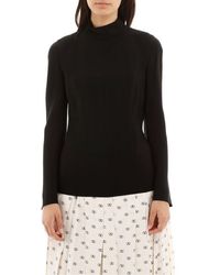 Valentino Turtleneck Top - Black