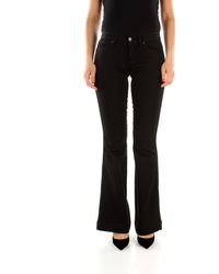 Burberry Jeans Flare High-rise Women Black