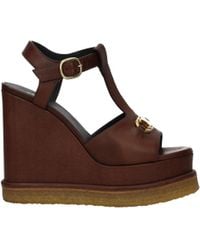 celine wedge sandals
