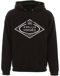 versace skater olympus print hoodie