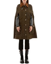 Miu Miu Waxed Cape - Multicolor