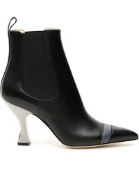 fendi tronchetto bootie
