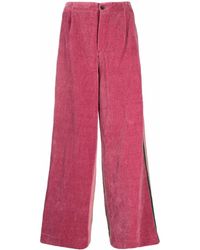 Uma Wang Side-stripe Detail Trousers - Pink