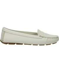 prada white loafers women