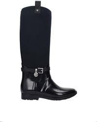 navy blue michael kors boots