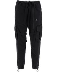 off white baggy pants