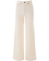 The Row Flared Jeans - Natural