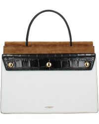 Burberry White Handbags