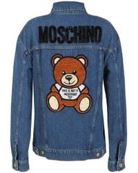 moschino jean jacket