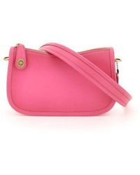 swinger bolsa with garden embroidery