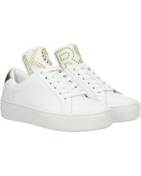 mk white sneakers