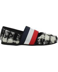 Moncler Ballet Flats Gamma Rouge Women White - Multicolour