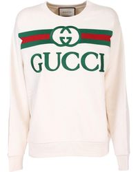 white gucci sweatshirt