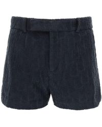 Dior Oblique Shorts - Blue