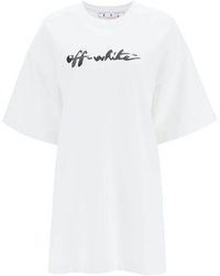 Off-White c/o Virgil Abloh Cotton Arrow Chine Flowers Print Mini ...