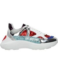 love moschino running sneaker multicolor