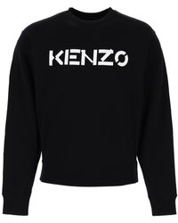 kenzo all black sweatshirt