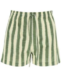 Dior D-stripes Shorts - Green