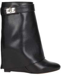 givenchy shark lock ankle boots