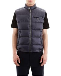 prada down vest mens