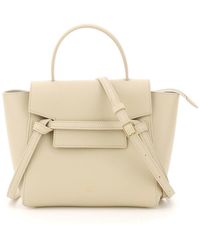 celine belt bag white