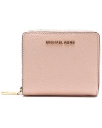 michael kors hamilton wallet pink