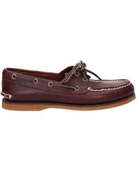 timberland slip on loafers