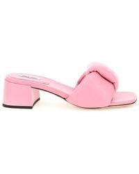 Miu Miu Mule shoes for Women | Online Sale up to 47% off | Lyst