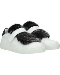 Moncler White Sneakers Lucie