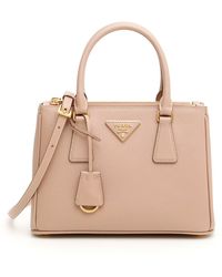 prada galleria bag pink