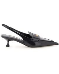 slingback penny loafers