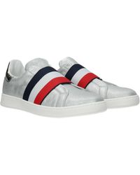 Moncler Silver Slip On Alizee - Metallic