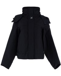 Balenciaga Upside Down Parka - Black