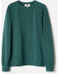 YMC Schrank Garment Dyed Sweatshirt - Green
