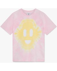 Casablanca Paris - Tie Dye Cc Smile Short Sleeve T-Shirt, By - Lyst