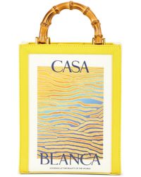 Casablanca Paris - Mini Tote Bag En Toile Jour Dange - Lyst