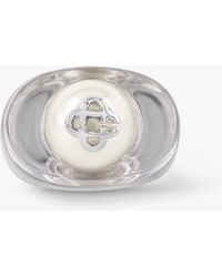 Casablanca Paris - Sci-Fi Pearl Ring, By - Lyst