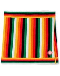 Casablanca Paris - Jupe En Tissu Éponge À Rayures - Lyst