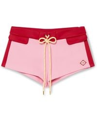 Casablanca Paris - Mini-Short En Tricot - Lyst