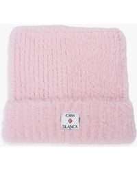 Casablanca Paris - Fluffy Square Beanie By - Lyst