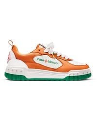 Casablanca Paris - Sneakers Pour Homme Et Blanches Court - Lyst