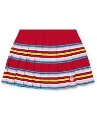 Casablanca Paris - Jupe Plissée À Rayures - Lyst