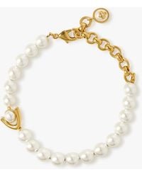 Casablanca Paris - Lotus Pearl Bracelet By - Lyst