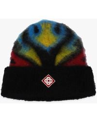 Casablanca Paris - Mohair Flame Laurel Beanie By - Lyst